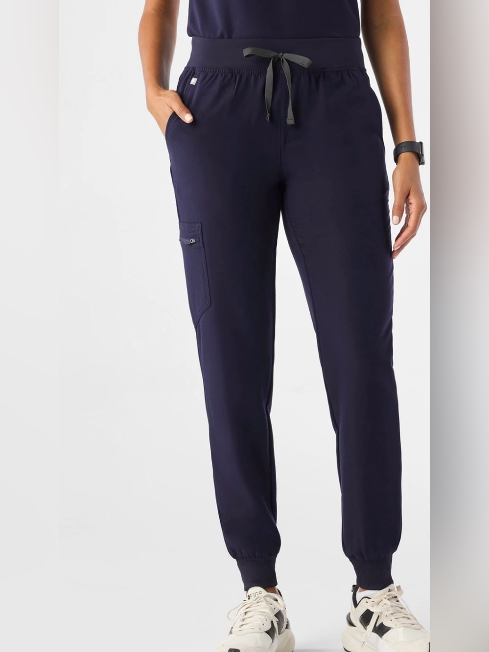 FIGS Zamora Jogger Scrub Pant Navy